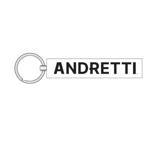 Andretti Rectangle Enamel Key Chain