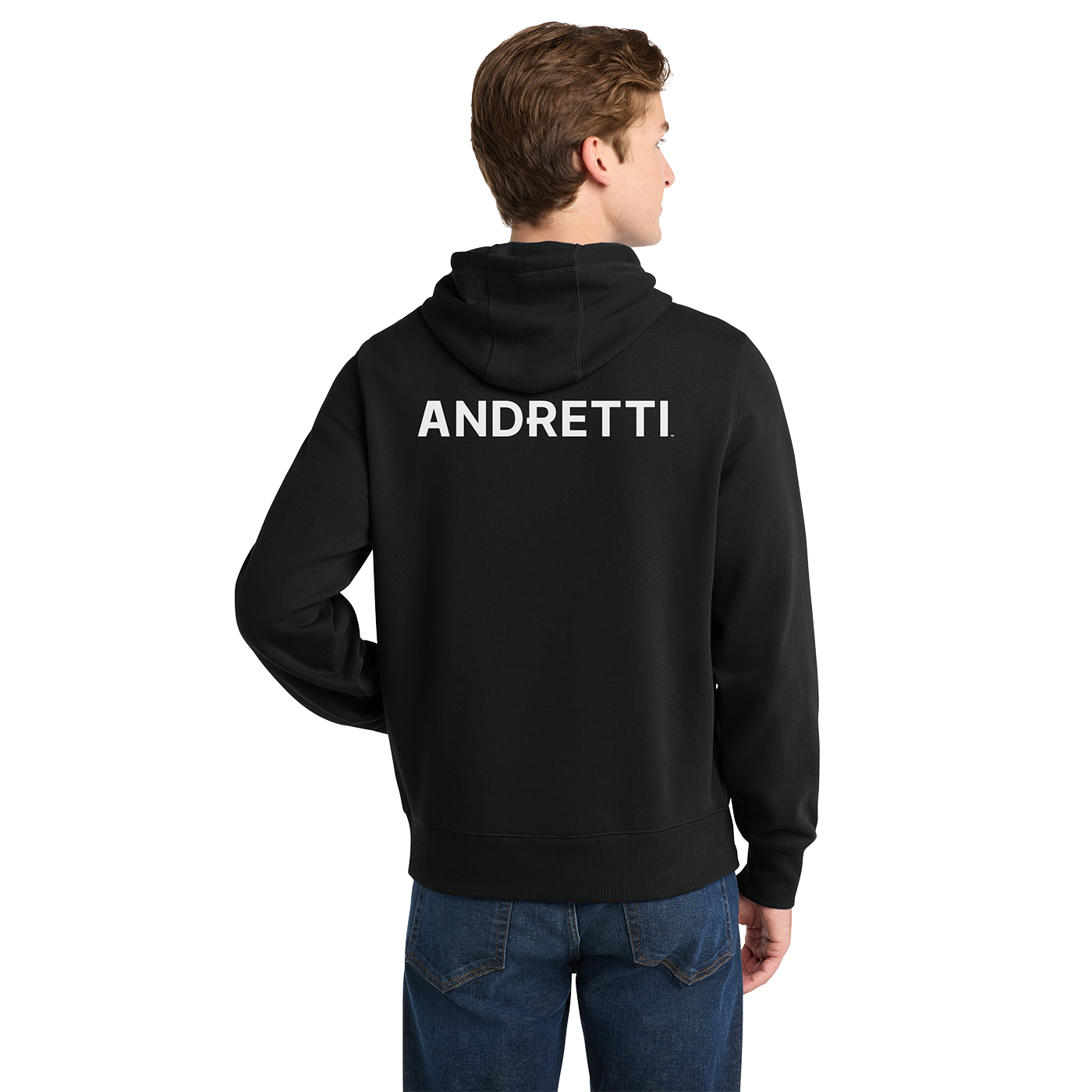 Andretti Classic Cotton Black Hoodie