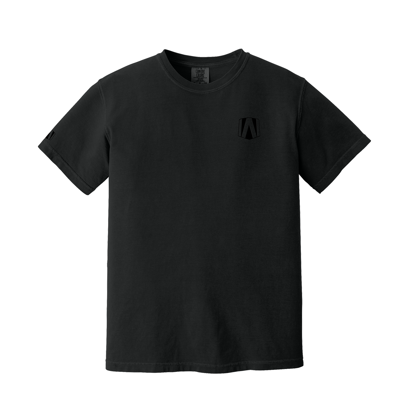 Andretti Classic Cotton Tonal Black Tee