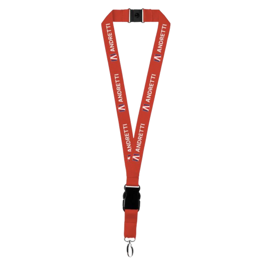 Andretti Red Lanyard