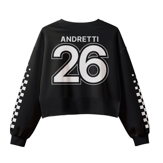Andretti Women's Cropped Crewneck