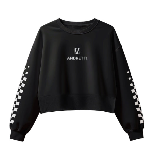 Andretti Women's Cropped Crewneck