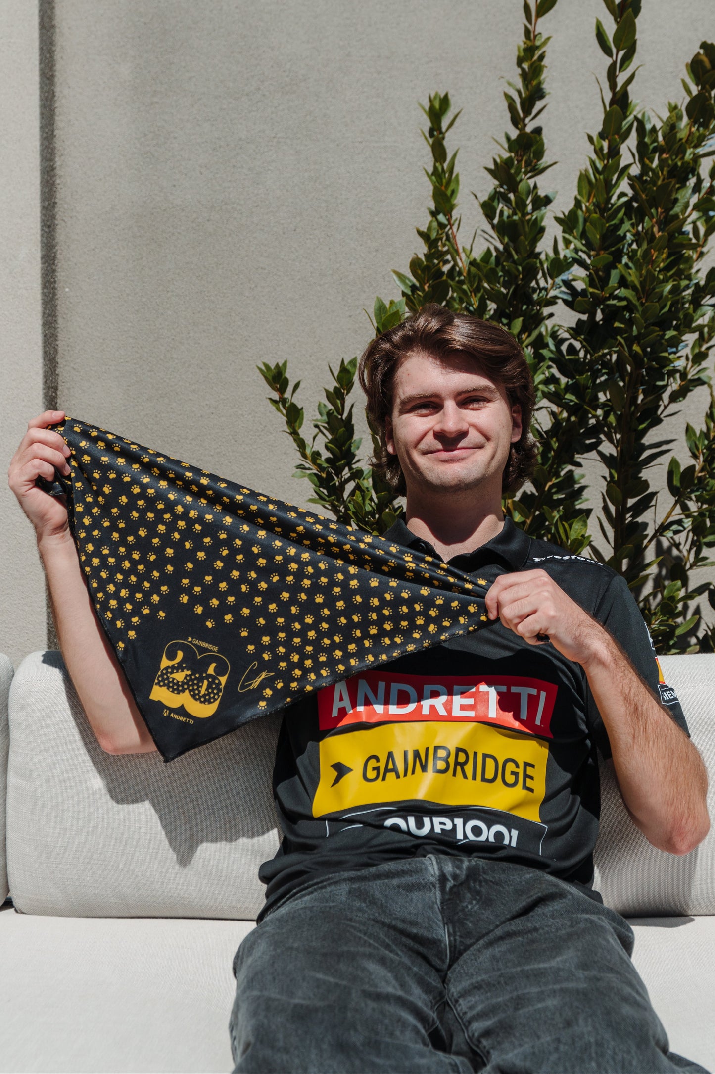 Colton Herta Pet Bandana