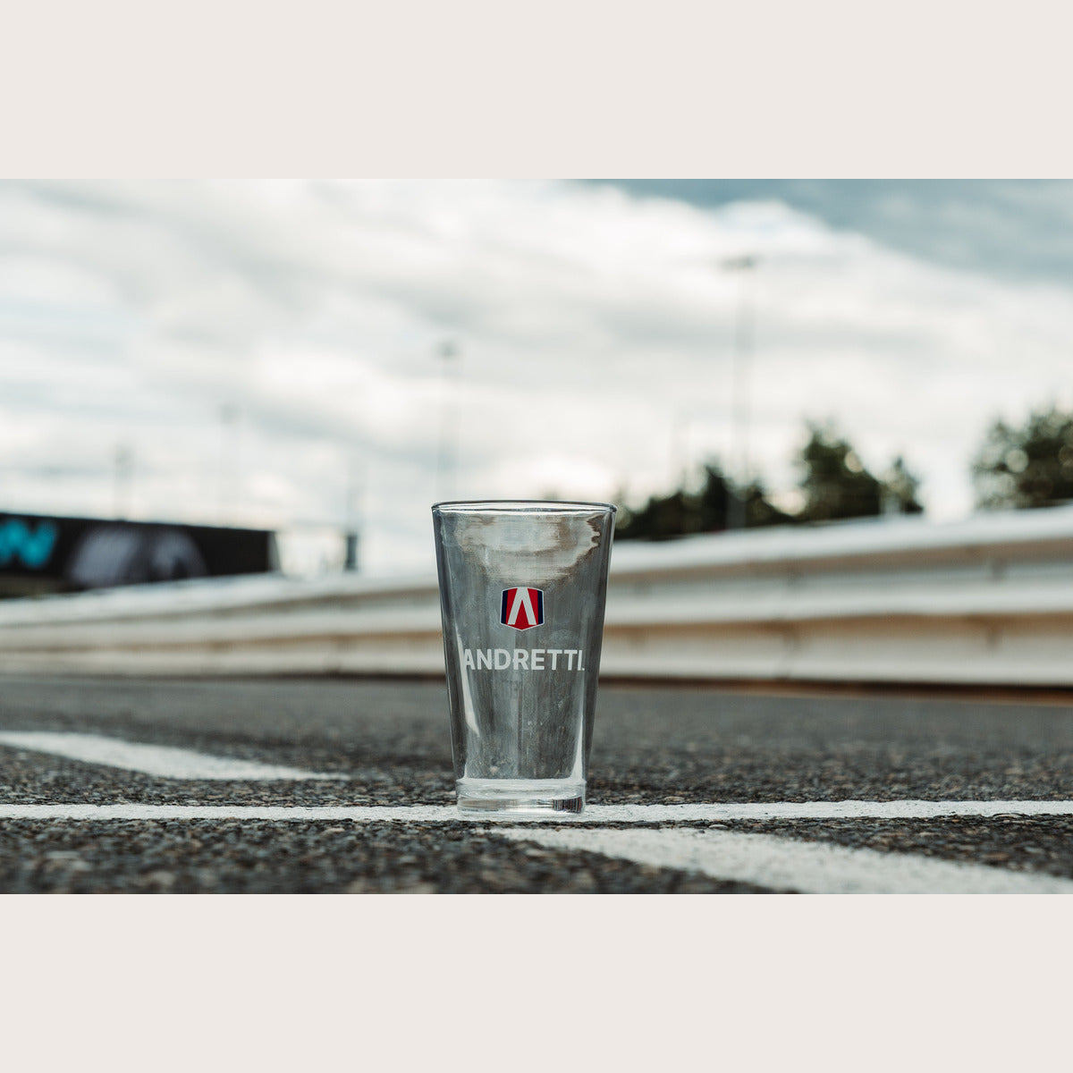 Andretti Pub Pint Glass - 16 OZ