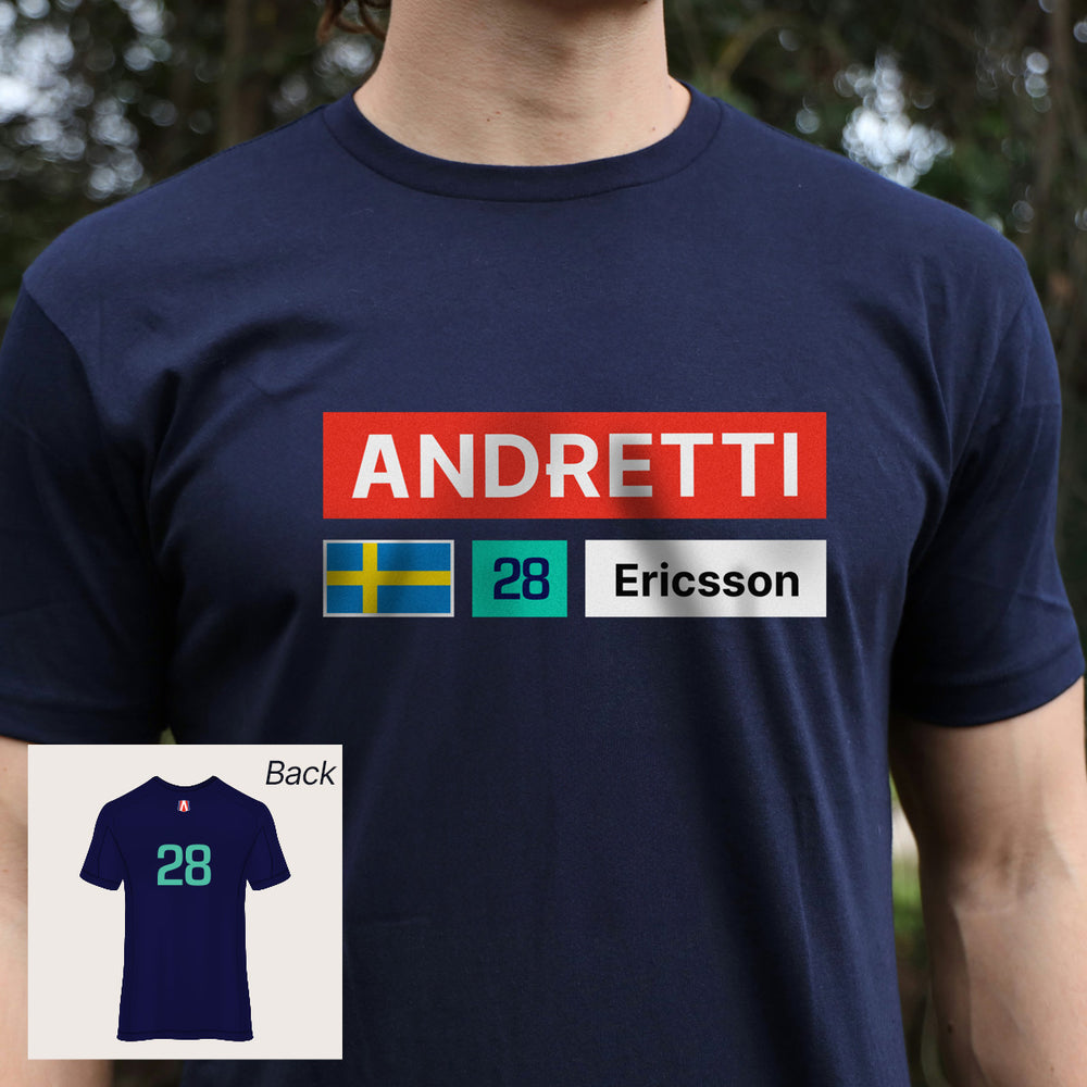 Andretti Ericsson Driver Tee
