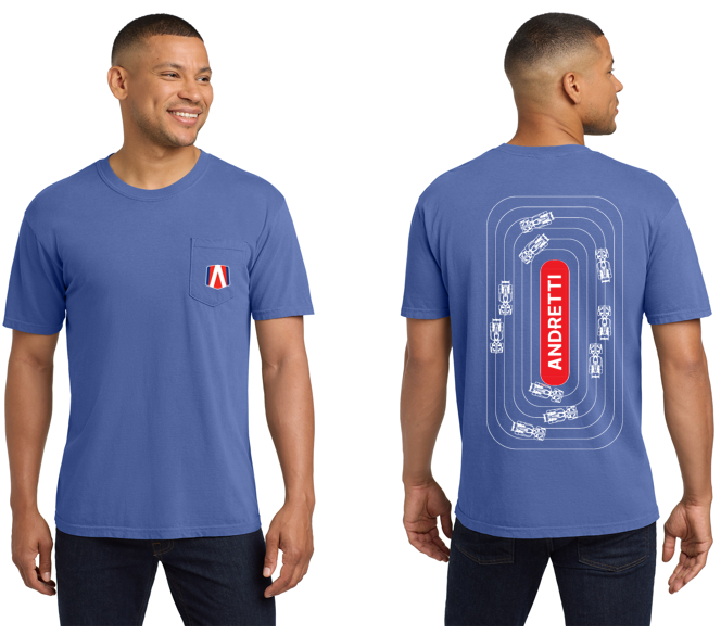 Andretti Oval Pocket Tee